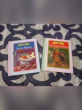 👠Childrens Rhymes X2 Hardcover Books 1996👠